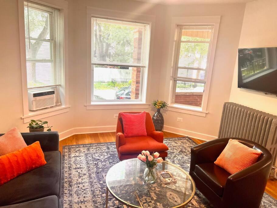 Ferienwohnung Modern Vintage 2Br Walkable To Dining & Lakefront Chicago Exterior foto
